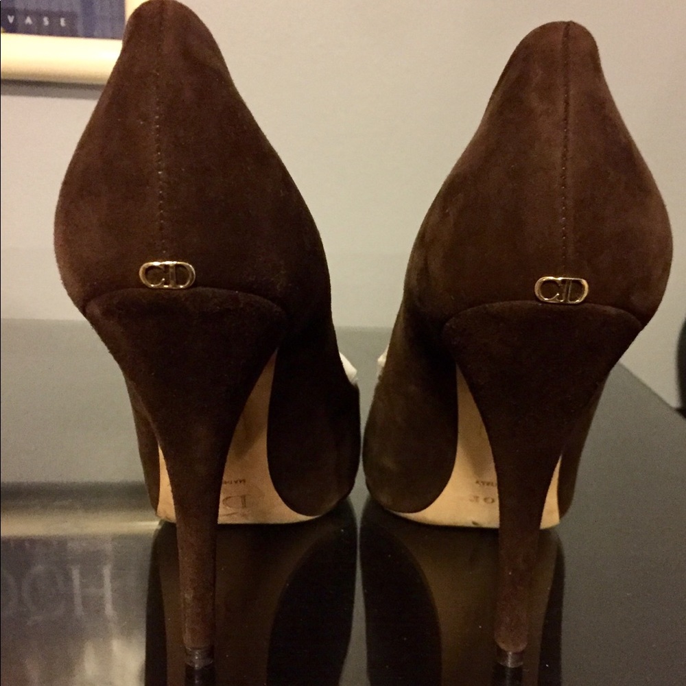 Christian Dior Suede Heels